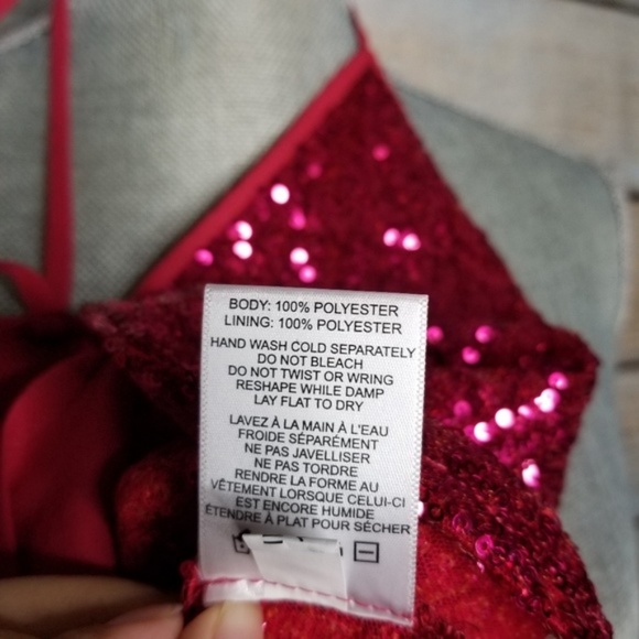 Express X Olivia Culpo sequin crop cami Med NWT - Picture 7 of 8